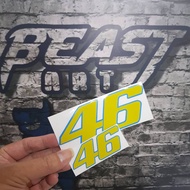Sticker 46 / Valentino Rossi 46 / VR46