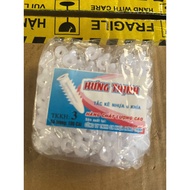 CHEAP COMBO 2 BAG of 100 Plastic Fasteners 3F - 4F - 5F - 6F - 7F, Used to Fix Furniture Objects