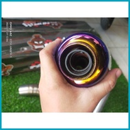 ❦ ♈ ✹ DAENG SAI4 OPEN PIPE WITH SILENCER RAIDER 150 CARB