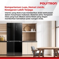 Promo Buruan Yukkk... Polytron New Belleza Inverter Kulkas 4 Pintu