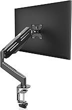 Bracwiser MD82 Monitor Mount for 17-27 Inch Screens, Height Adjustable Monitor Arm up to 6 kg, Tilt,