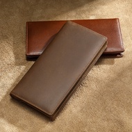 MWGLL01 Men Wallet Leather Fashion Money Notes Zip Coin Pocket Bank Cards Beg Duit Lelaki kulit