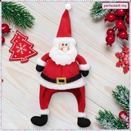 [PerfeclanabMY] Santa Hat Costume Accessory Red Gifts Christmas Hat for Women Men Party Festive