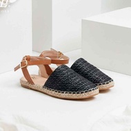 FLY SHOES Coriana Sepatu Sandal Wanita Flat 4811 in Black