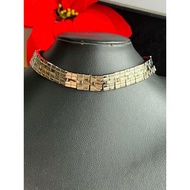 Healthy blood pressure necklace engraved with titanium, 39 cm long, 15 mm version, suitable for a bi