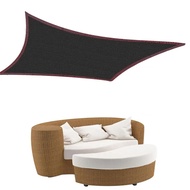 Black 95 Anti-UV SunShade Net Gazebo Shelter Outdoor Pergola Canopy Sun Cover Agriculture Greenhouse