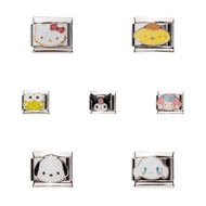 FMTTM Italian Charm Links Beads Stainless Steel Bracelet Jewelry(FC401-FC409)