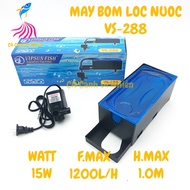 VIPSUN VS-288 water filter box + pump set for aquarium VS288