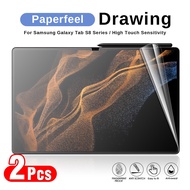 2Pcs Writing Film For Samsung Galaxy Tab S8 S9 Ultra A7 Lite S7 Plus FE S6 Lite Drawing Screen Protector S8Ultra S9Ultra S8+ S9+