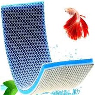 1pc Blue Multi-layer Fish Tank Filter Sponge, Thick & High-density Sponge, 8d Material, Suitable For