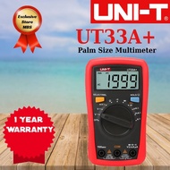 UNI-T UT33A+ UT33B+ UT33C+ UT33D+ Palm Size Multimeter