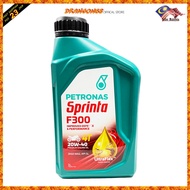 Petronas sprinta F300 20W40🔥 offer Raya ,ready stock, 💯 original NEW PACKAGING STOCK 2023
