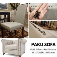 Paku Sofa Payung Paku Besi Furniture Sofa 11mm