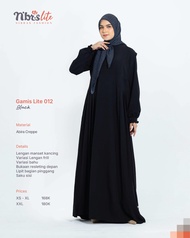 GAMIS NIBRAS LITE 012 / BAJU NIBRAS TERBARU / GAMIS BUSUI LONGDRESS GAMIS DAILY KEKINIAN 2024