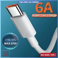 6A fast charging cable for XM USB - Type C. Type C charging cable, Type C fast charging cable, 67W f