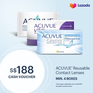 $188 ACUVUE® Reusable Contact Lens Cash Voucher