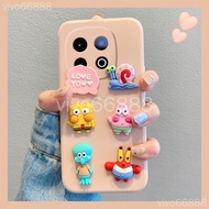 IQOO 15R 15 Phone Case iqoo 15r 13 12 Pro Protective Case Cartoon Love Doll Three-Dimensional Cute P