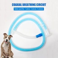 Disposable Coaxial Breathing Circuit Sterilized Anesthesia Breathing Tube Corrugated Veterinary Inst