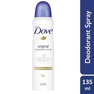 DOVE Original Nourished & Smooth Deodorant Spray 135ml