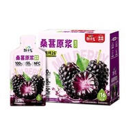 100% 桑葚原漿 30ml x 20包 NFC非濃縮還原黑桑椹汁 帶果肉無添加糖 獨立便攜裝 600ml BBD2027-7-4 新包裝