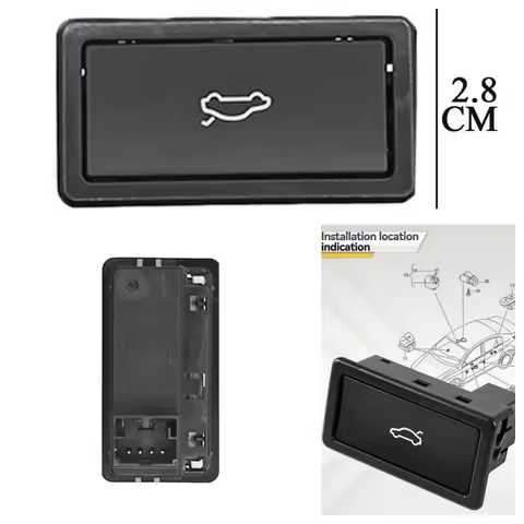 3D0959831D For AUDI A4 A6 A8 Q5 Q7 RS4 RS6 Electric Power Lock Switch Button Trunk Lid Lock