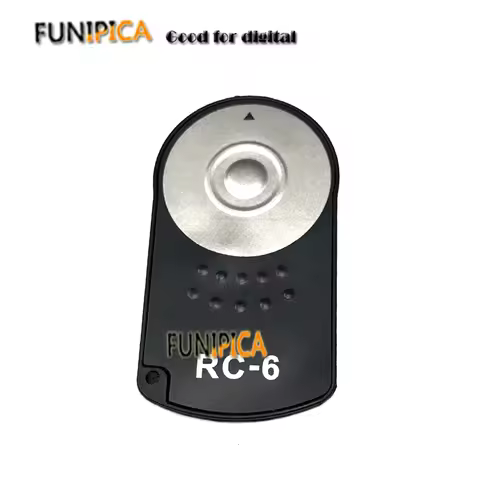 RC-6 IR Infrared Wireless Remote Control Shutter Release For Canon EOS 7D 5D Mark II III 6D 500D 550