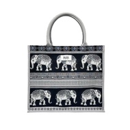 PASAYA Woven Art Bag x SYMBOLIC OF THAILAND - AIYARA Size M (33x31x15 cm.)