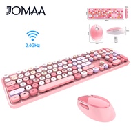 joa &amp; mofii keyboard and mouse set 2.4g usb wireless keyboard and mouse candy color keyboard for laptop ios pc