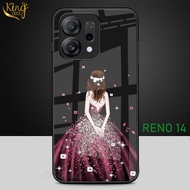 HP Softcase Glass Kaca Oppo Reno 14 New 2025 - Casing New Oppo Reno 14hp - K36