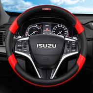 คุณภาพสูงรุ่น Isuzu Dmax Mux Trooper ELF NQR 75 Forward Rodeo KB Bighorn Axiom หนังพวงมาลัยรถ