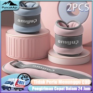 2Pcs Premium Gym Ankle Strap Wrist Band Weight Bangles