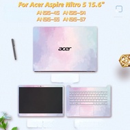 3 Pack Laptop Sticker Skin For Acer Aspire Nitro 5 AN515-45 AN515-54 AN515-55 AN515-57 15.6" Predator Gaming 2020 2021 Laptop Skin Protector Film