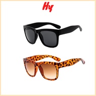 HY Retro UV400 Sunglasses women Black Frame Cermin Mata Hitam Wanita Perempuan Speck Kaca Mata Hitam