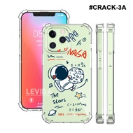 CRACK03 - Case Gambar Kartun Nasa Asronot Case Oppo A58 4G Oppo A7 Oppo A12 Oppo A5S  Oppo A58 5G Op
