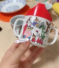 預訂🔥 （謝絕議價）姆明 亞美 史力奇 兒童 嬰兒 雙耳 密胺 仿瓷 杯 ～200ml moomin baby mug cup