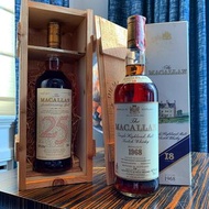 麥卡倫macallan 18年 25年回收 麥卡倫威士忌收購 免費報價 上門收購蘇格蘭威士忌