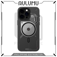 Aulumu A15 Black Frosted Case for iPhone 15 Series