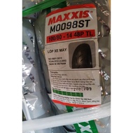 ยางเรเดียล Maxxis เบอร์ 100/80-14 ลายสปอร์ต S98 ยางเรเดียนคุณภาพดี  เกินราคา ยางนอกมอเตอร์ไซค์