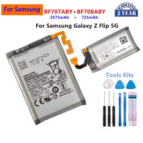 Brand New EB-BF707ABY EB-BF708ABY Battery For Samsung Galaxy Z Flip 5G GH82-23867A SM-F707U BF707 BF