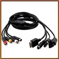 [chasoedivine.] For Game Console for DC PS1 PS2 SNES SFC N64  AV S-Video Cable for    AV TV Connecti