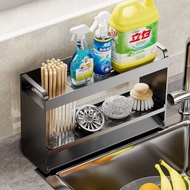 Detergent Sponge Holder Kitchen Sink Accessories Rack Organizer Detergent Holder