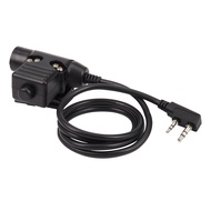 U94 PTT Cable for Z Tactical Elite II HD01 HD02 HD03 Headphone for s UV-5R UV-GT- Ham Radio