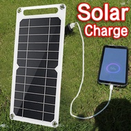 【New Ready Stock】Solar Panel 10W 5V USB Solar Cell Power Bank Outdoor Hike Battery Charger System Solar Panel Kit Complete For Mobile Phone Watch