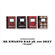 OKEY Hardcover Quarto Cash Book 3 columns contains 100 sheets