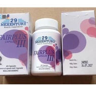 Nexentury 29 Fair Plus iii whitening supplement