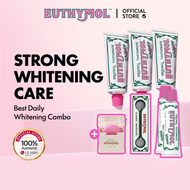 [EUTHYMOL] | Whitening Toothpaste 3-Bundle SET | 106g *3ea | (GWP: Dental Floss*1ea + Whitening Toot