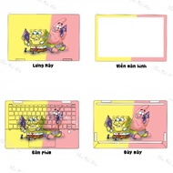Laptop Skin Sticker Spongebob and Patrick Model - Decal Stickers For Dell, Hp, Asus, Lenovo, Acer, MSI, Surface,Vaio