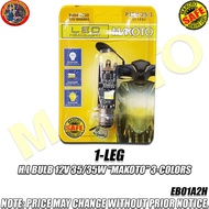 1-LEG H.L BULB 12V 35/35W "MAKOTO" 3-COLORS (EB01A2H)