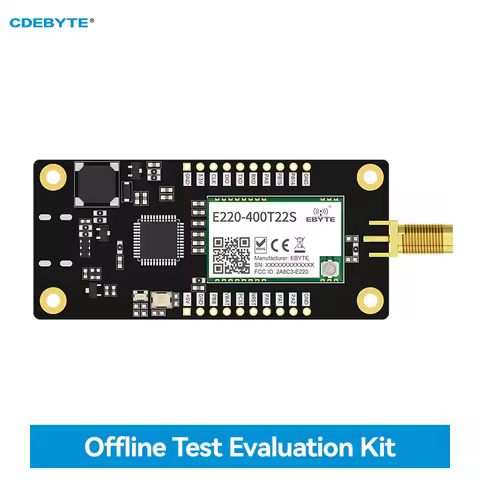 LoRa Offline Test Evaluation Kit OLED Screen RF Transceiver CDEBYTE E220-400TBL-SC Soldered with Mod