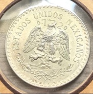 1933年墨西哥貿易銀UNC品相(包郵)